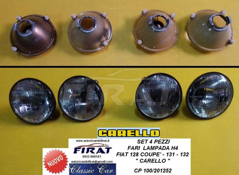 FARO FIAT 128 COUPE' - 131 - 132 H4 CARELLO